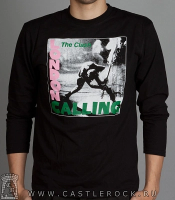 футболка clash "london calling" д/р
