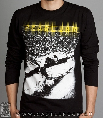 футболка pearl jam д/р