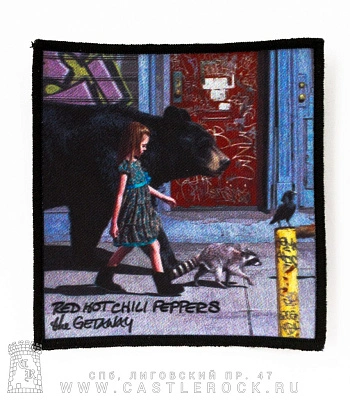 нашивка red hot chili peppers "the getaway"