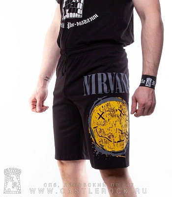 шорты nirvana (смайл)