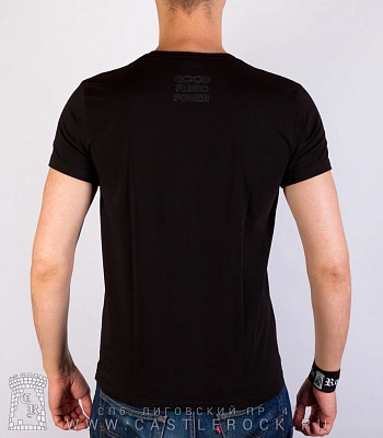 футболка волк этнический (оскал, светится)