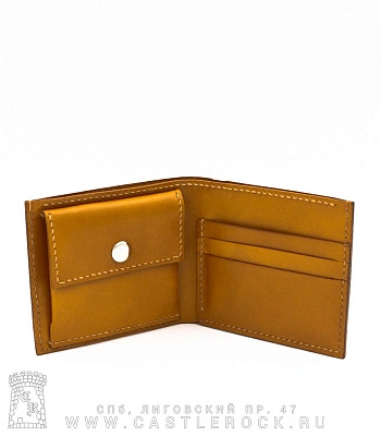 портмоне с гравировкой король и шут горшок (ручная работа)