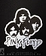 наклейка пластиковая pink floyd (группа)