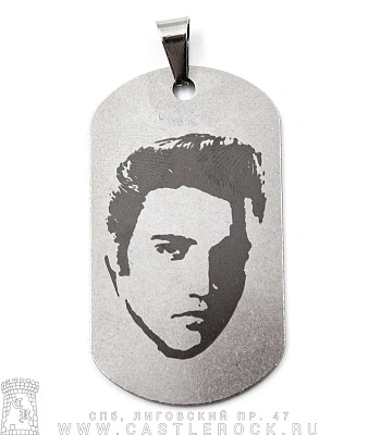 жетон с гравировкой elvis presley