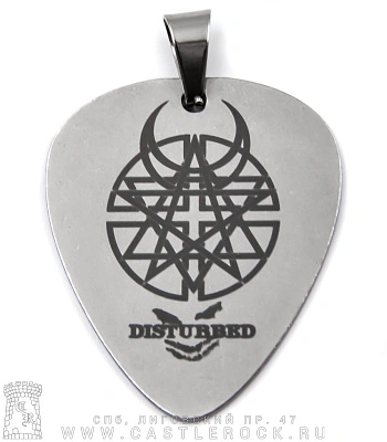 подвеска медиатор disturbed (лого)