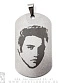 жетон с гравировкой elvis presley