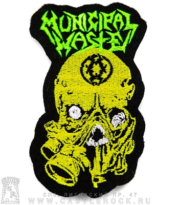 нашивка municipal waste (вышивка)