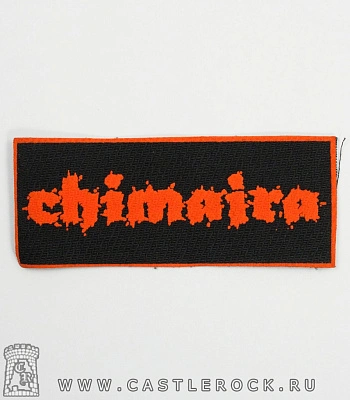 нашивка chimaira (лого красное)