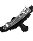 заколка alchemy gothic (алхимия готик) hh10 black raven