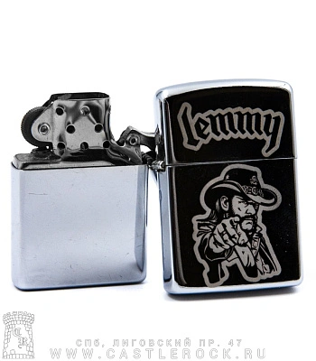 зажигалка с гравировкой motorhead lemmy
