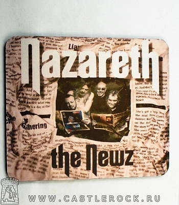 коврик для мыши nazareth "the news"