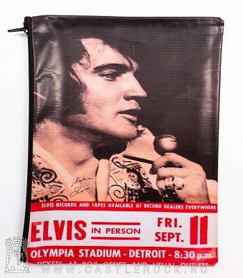 пенал-косметичка elvis presley (сепия)