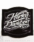 нашивка harley-davidson (надпись, вышивка)