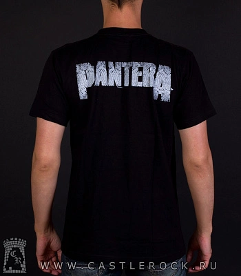 футболка pantera (череп со змеями)