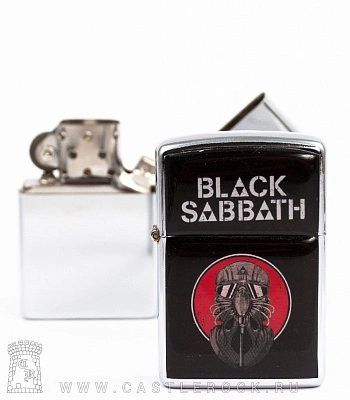зажигалка цветная black sabbath "never say die!"