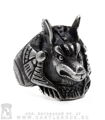 кольцо бог анубис