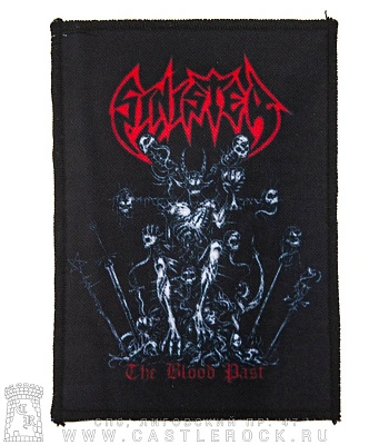 нашивка sinister "the blood past"