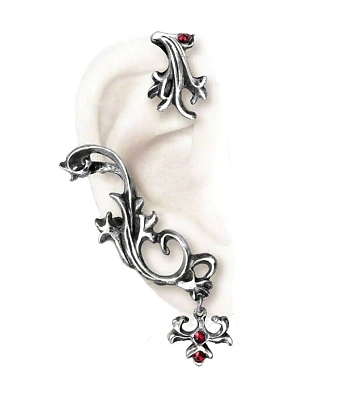 серьга кафф alchemy gothic (алхимия готик) e263 sylvanus