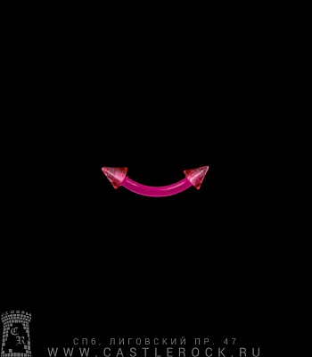 Микробанан Биофлекс с Акриловыми Шипами (розовый) 1,2 х 8 х 3/3