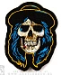 нашивка guns'n'roses izzy stradlin (череп, вышивка)