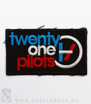 нашивка twenty one pilots (вышивка)