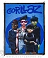нашивка gorillaz (синяя)