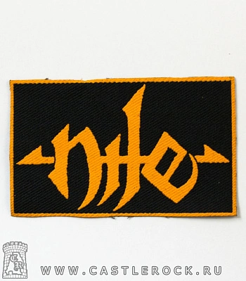 нашивка nile (лого желтое)