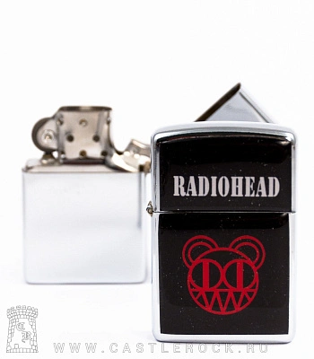 зажигалка цветная radiohead (лого)