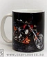 кружка harley-davidson (мотоцикл красный)