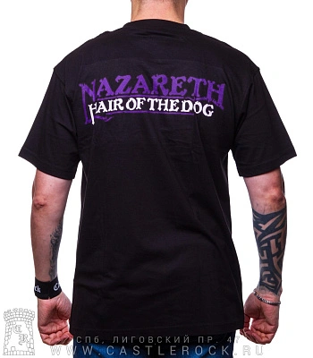 футболка nazareth "hair of the dog"