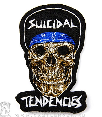 нашивка suicidal tendencies "collection" (вышивка)