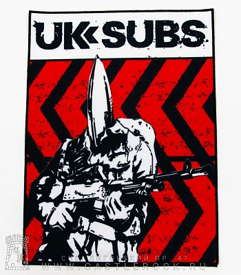 нашивка на спину u.k. subs "warhead revisited"
