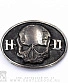 пряжка harley-davidson (череп)
