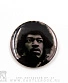значок jimi hendrix (ч/б)