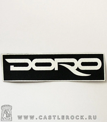 нашивка doro (лого белое)