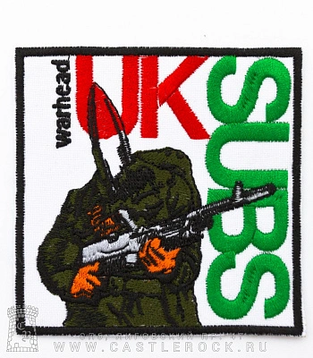нашивка u.k. subs "warhead revisited" (вышивка)