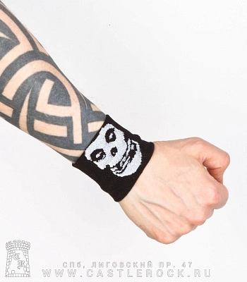 напульсник трикотажный misfits (лого)
