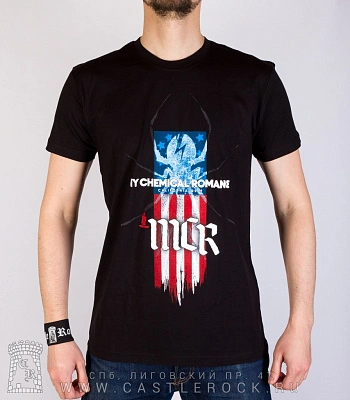 футболка my chemical romance "california 2019"