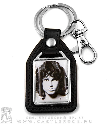 брелок прямоугольный на подкладке doors jim morrison