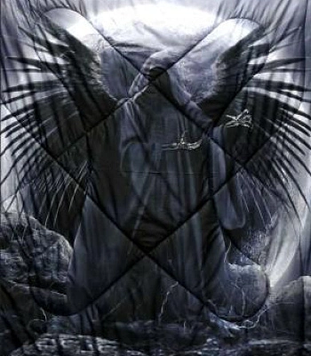 одеяло смерть на фоне луны