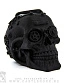статуэтка череп стимпанк (малый, 3d печать, черная)