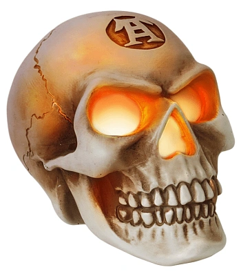 светильник череп алхимический "а"