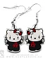 серьги hello kitty anarchy анархия (малые)