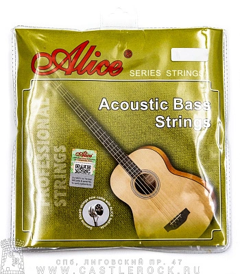 струны alice для бас-гитары акустической a616(4)-l