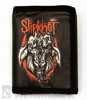 кошелек slipknot "people=shit" (козел, к/з)