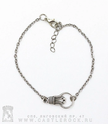 браслет на цепочке лампочка