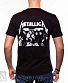 футболка metallica "master of puppets" (принт ч/б, большой)