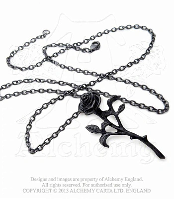 подвес alchemy gothic (алхимия готик) p695 the romance of black rose