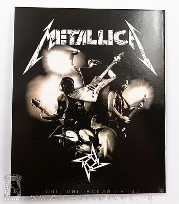 тетрадь metallica (мумия)