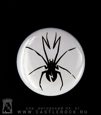 значок my chemical romance (паук)